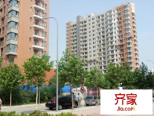 博悅世家外景圖樓體實景圖2011-09-02