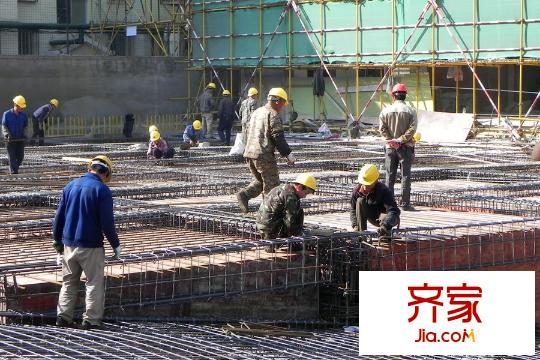浙鑫廣場(chǎng)工地地基施工（2015-10-30）