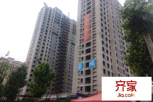 朝陽(yáng)錦園高層樓體施工（20150611）