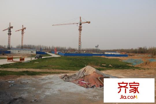 城建白金海岸項目施工現(xiàn)場（2015-3-26）