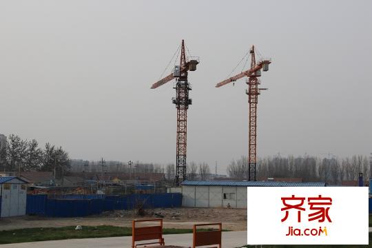 城建白金海岸項目施工現(xiàn)場（2015-3-26）