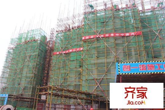 興源國際城4號(hào)樓高層主體施工（2015-11-10） 