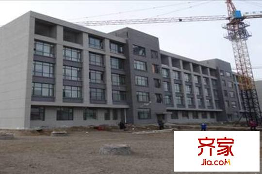 卓達濰坊生態(tài)產(chǎn)業(yè)新城質(zhì)檢樓施工進度（2014-12-16）