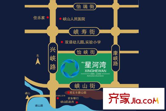 峽山星河灣區(qū)位圖