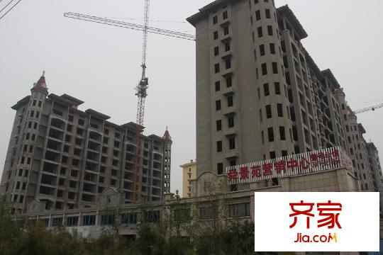 舜景苑沿街小高層主體（2015-9-25）