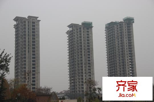 善水高層1/3/5號(hào)樓已封頂（2015-11-25）