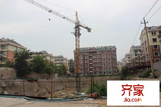 城商名郡3號樓地基施工（2015-08-20）