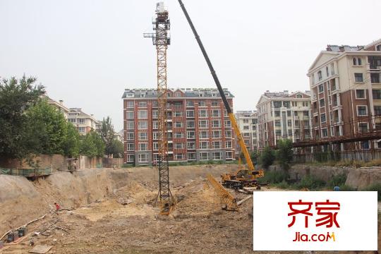 城商名郡3號樓地基施工（2015-07-15）