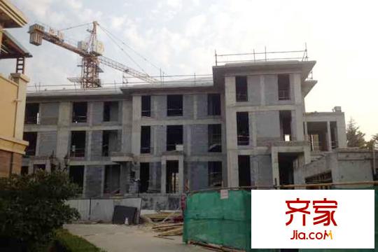 天潤淺水灣三期36號樓施工進度（2015-10-15）