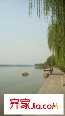 天潤淺水灣項目西側(cè)鳶都湖（20101227）