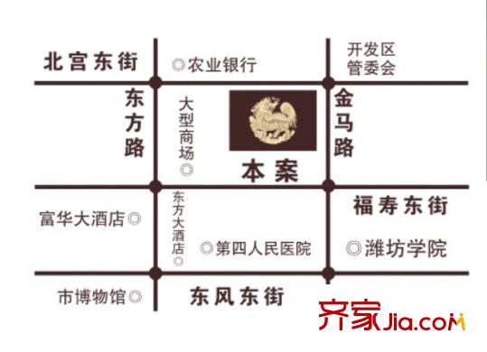麒麟公館交通圖