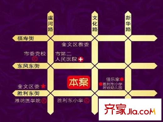 寶鼎花園交通圖