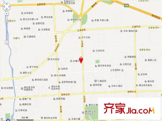 和揚(yáng)晶立方交通圖