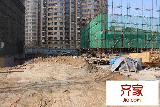唐寧府寫字樓施工現(xiàn)場(chǎng)（2015-04-07）