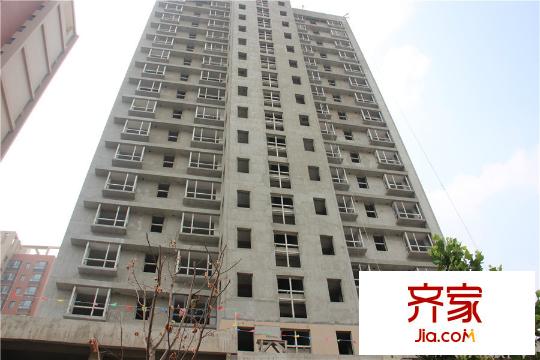 德潤康城一期14號樓高層主體施工（20150910）