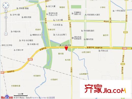 駿龍花園交通圖