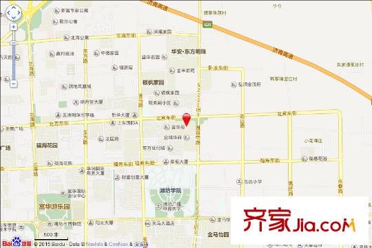 北大錦城交通出行圖