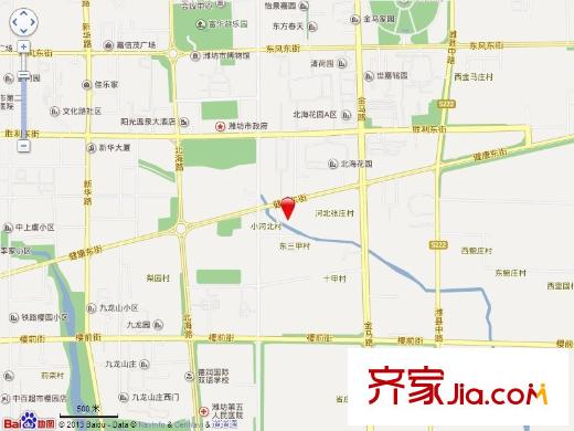 辰隆星河城交通圖