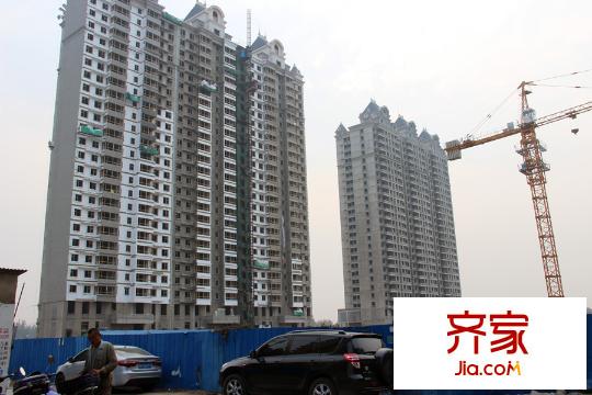 帝景國際8號樓在建主體（2015-10-16）