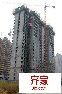 帝景國際8號樓在建主體（2015-10-16）