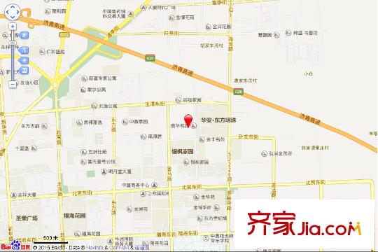 盛華名園交通圖
