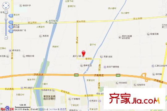 虞河小鎮(zhèn)交通圖