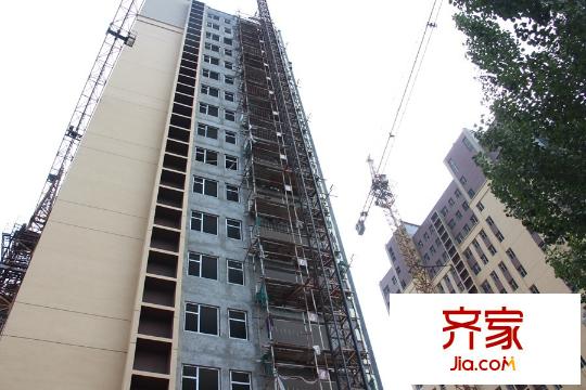 櫻海攬郡高層3#樓外墻施工（2015-9-8）