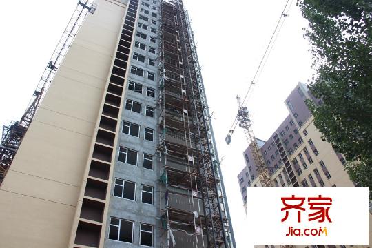 櫻海攬郡高層3#樓外墻施工（2015-9-8） 