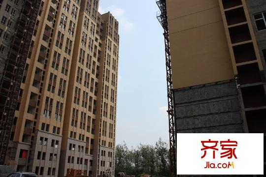 櫻海攬郡高層4#樓外墻施工（2015-9-8）