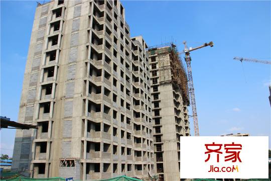 景誼苑小區(qū)一期7/8號樓小高層施工（20150928）