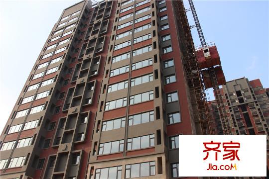萬基寶通家園二期高層8#南向施工（20151009）