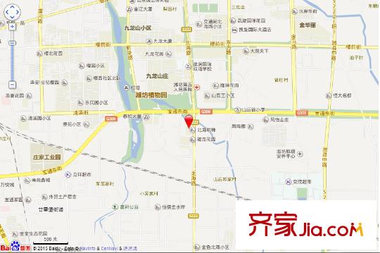 金景雅苑交通圖