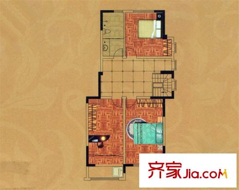 澳博萊花園25/26#復(fù)式東西山戶(hù)型 3室2廳2衛(wèi)1廚