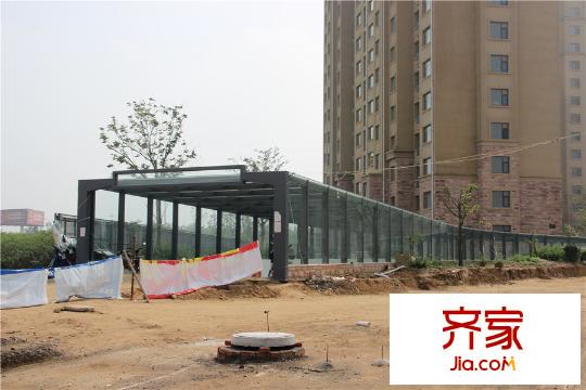 十地金隅園一期車庫施工（2015-8-11）