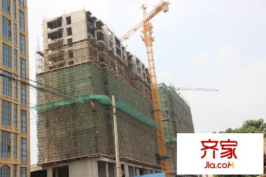 茶博城御府1/2號高層樓體施工（2015-8-12）