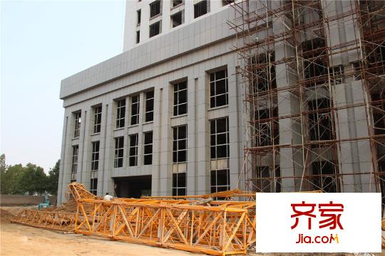恒易寶蓮金融中心民生街沿街商鋪進度（2015-09-23）