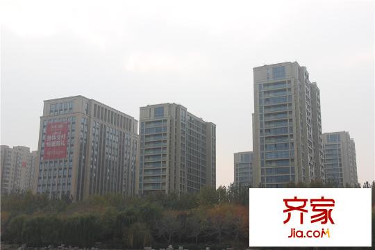 綠城誠(chéng)園現(xiàn)房整體遠(yuǎn)景（2015-11-13）