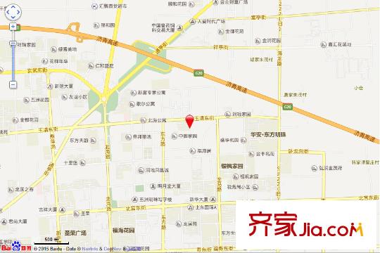 中和香檳花園交通圖