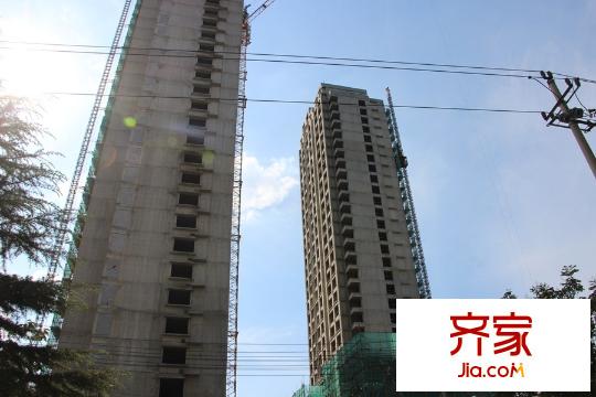 中和香檳花園高層8/9#樓體施工（2015-9-8） 