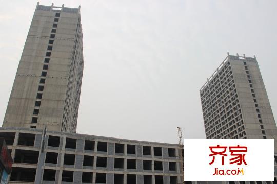 盛鴻國際高層A/B座主體施工（2015-9-25）