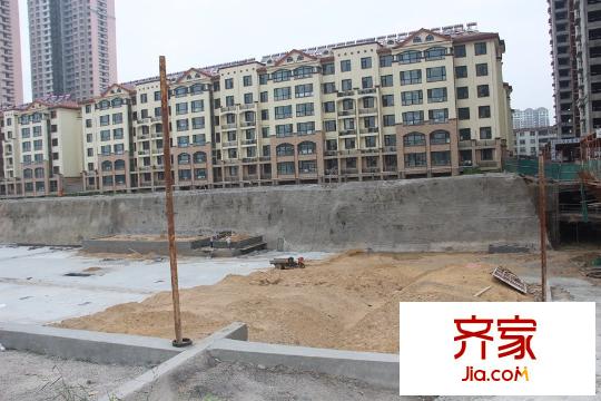 圣基金碧廣場地基施工（2015-9-1）