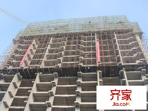 青州龍苑高層1號樓進度（2013-12-21)