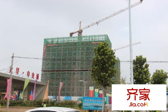 大華中央城高層38號(hào)樓施工（2015-08-26）