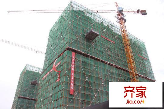 大華中央城高層38、39號(hào)樓施工（2015-08-26）