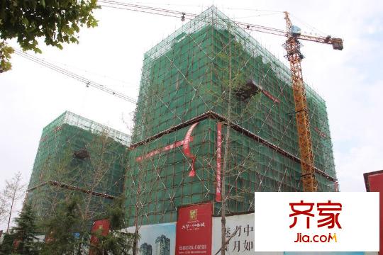 大華中央城高層38、39號(hào)樓施工（2015-08-26）