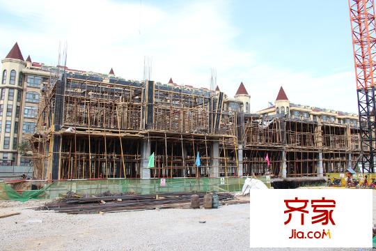 恒信金水岸內(nèi)部幼兒園施工（2015-9-30）