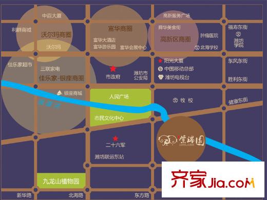 紫瑞園交通圖