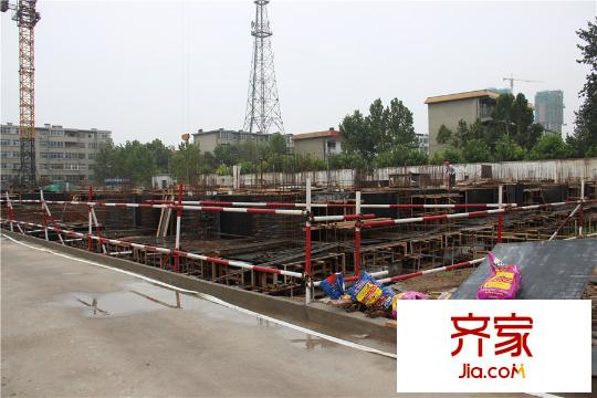 金玉華府一期洋房地基施工（20150806）