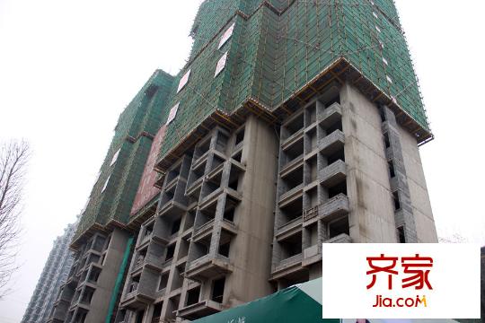 虞河生活城10號(hào)樓主體施工（2015-11-20）