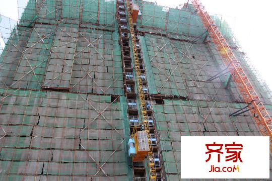 銀楓家園36號(hào)樓主體施工（2015-09-07）